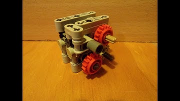Lego Technic 4-Speed Sequential Gearbox (Narrow-Ratio) Instructions