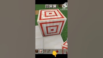 HOW TO MAKE A TARGET PRACTICE IN MINECRAFT  #minecraft #short