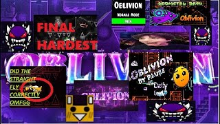 Final Hardest.? First Mainlist, Top 45 Extreme Oblivion 100% By Benji8080