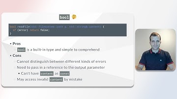 Error reporting in C++ - Booleans (6/13)