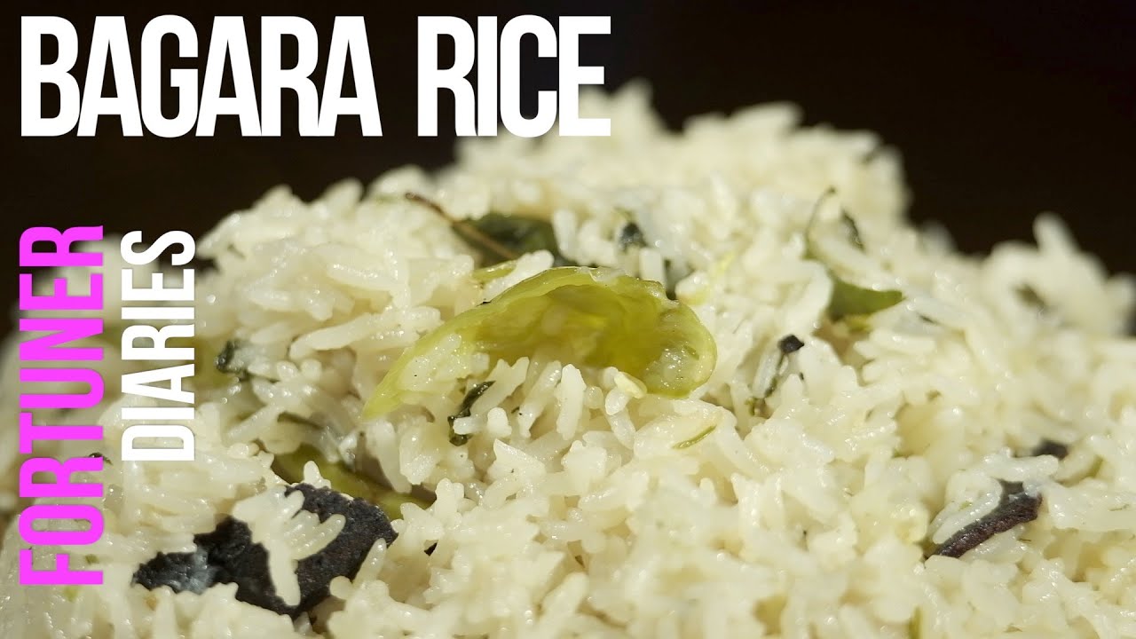 Bagara Rice | Stone Flower Rice | Easy Lunch Recipe.