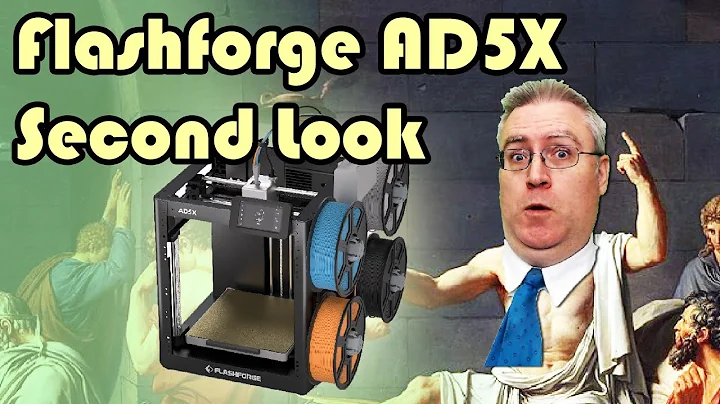 A Second Look at the Flashforge AD5X multi color 3D printer - Bambu Killer