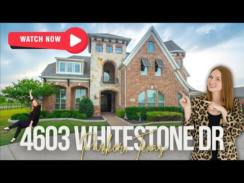 4603 Whitestone Dr, Parker, TX home video tour