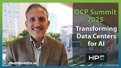 #OCPSummit25: Transforming Data Center for AI with HPE