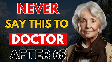 Vertel dit na je 65e nooit aan je dokter (groot risico)