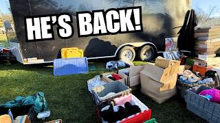 Finally! It's A Flea Market Morning - Shop With Me!