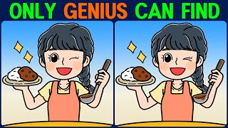 【Find the Difference】 If you've found them all, you're a concentration genius!