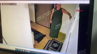 Şarkıcı Güllü&#39;nün Balkondan Düşmeden Önceki Görüntüsü Ortaya Çıktı