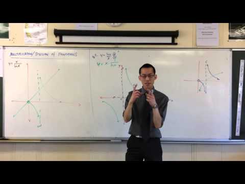 Multiplication/Division of Functions (3 of 3: A Harder Example involving logarithmic equations)