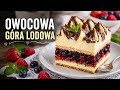 🍓❄️ OWOCOWA GÓRA LODOWA ❄️🍓✨🍰 Kolorowe ciasto pełne owoców i wyjątkowego smaku! 😋