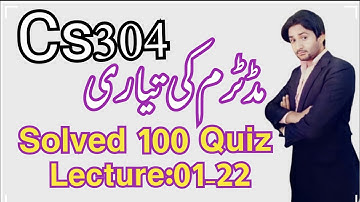 Cs304 midterm preparation||Cs304 midterm preparation 2022||Cs304 midterm current paper 2022||Cs304
