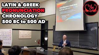 Latin & Greek Pronunciation Evolution 500 BC to 500 AD, LLiNYC 2020, Paideia Institute