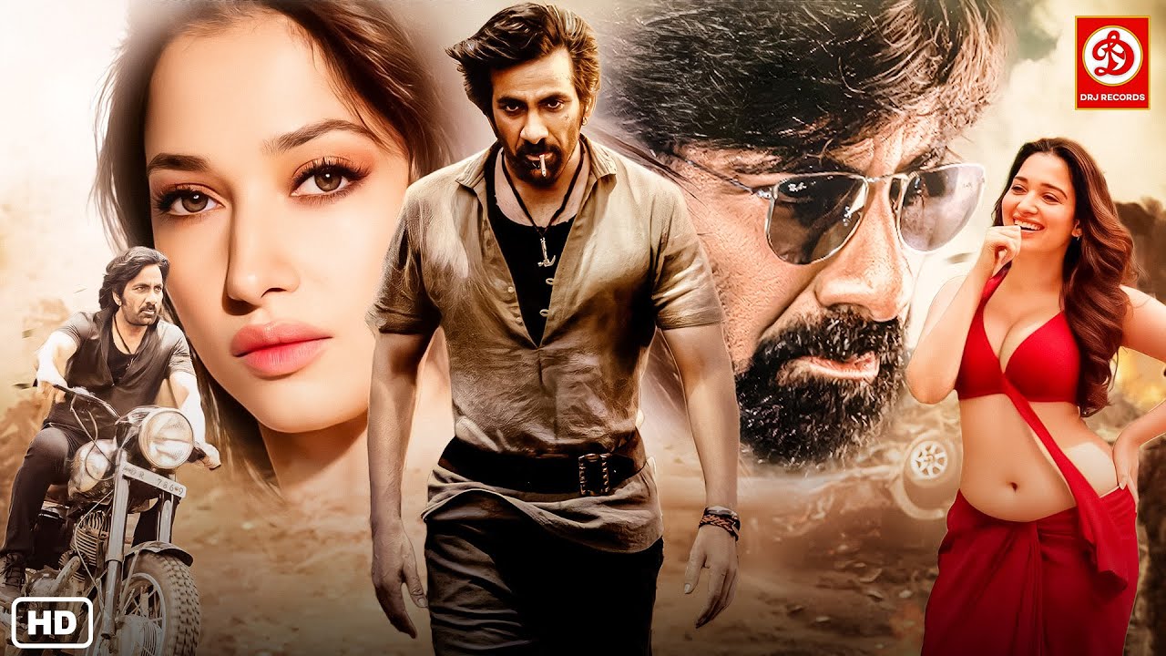 New Released South Indian Hindi Dubbed Movie 2025 | Ravi Teja, Tamannaah Bhatia | South Action Movie