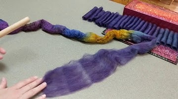 Making Fauxlags from combed top