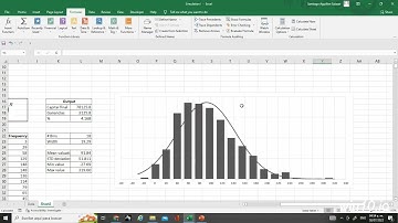 Agregar curva normal a un histograma en Excel