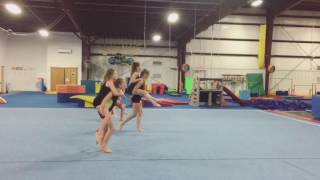 Vault Warmup Leg Conditioning Focus
