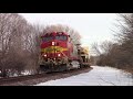 BNSF Military Train along the Wayzata Subdivision