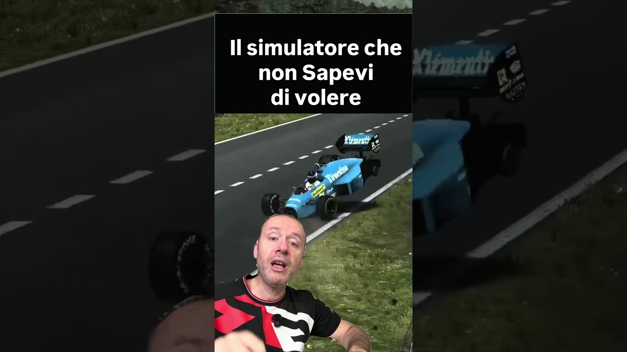 IL SIMULATORE CHE NON SAPEVI DI VOLERE 