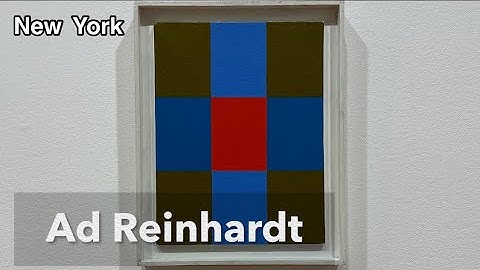 Ad Reinhardt @ David Zwirner NYC art review 전시리뷰