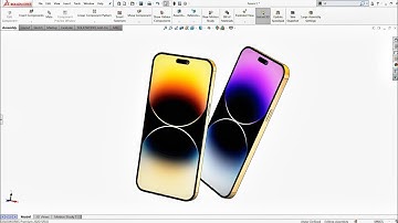 I Designed iPhone 14 Pro Max In Solidworks 🤯