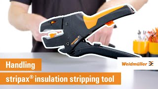 Handling | stripax® insulation stripping tool