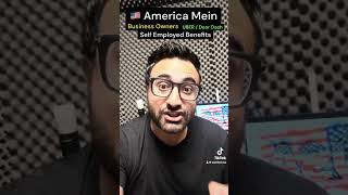 🇺🇸 America mein Self employed benefits! #desiinusa #usa #desi #desiamerican #healthinsurance #uber