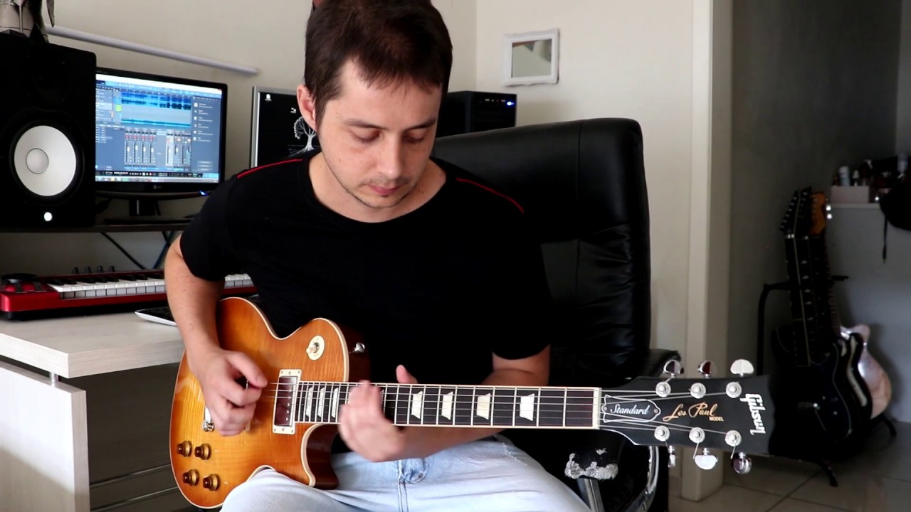 Angra Carry On (Guitar Cover) João R. Cavanus YouTube