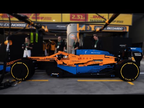 LEGO Technic x McLaren Car - Construction time-lapse