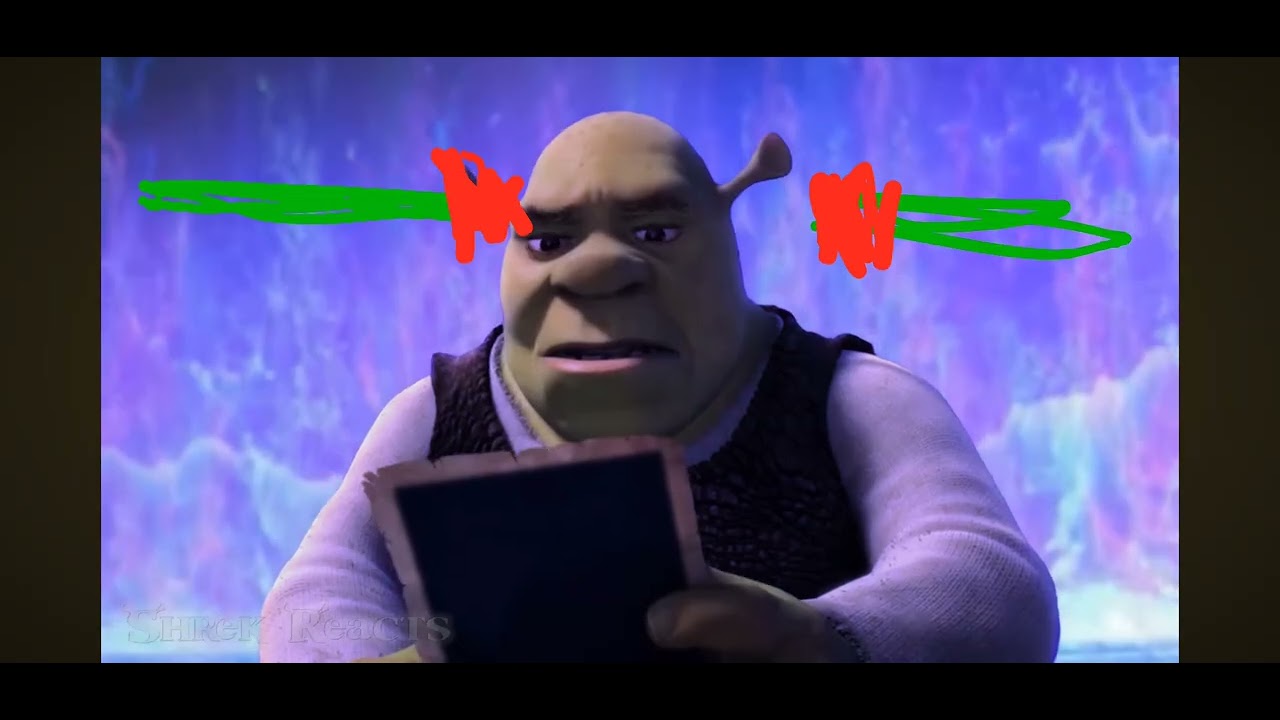 Shrek vs Jack horror film with Heath bars 