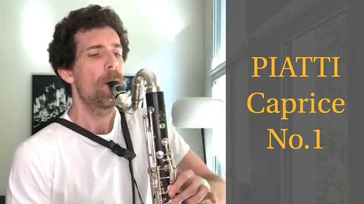 Extract from Piatti Caprice n1 | Nicolas Baldeyrou on bass clarinet