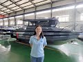 Gospel boat  75m easy craft aluminum fishing boat for sale