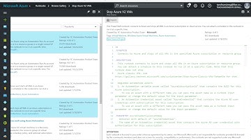 Creating runbook on Azure Automation Service to Start and Stop ARM based V2 VMs