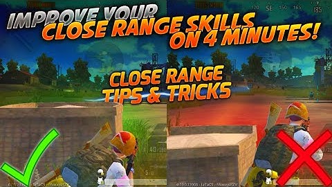 CLOSE RANGE Drills & Tips & Tricks | 5 Finger + GYRO| PUBG MOBILE Guide/Tutorial with HANDCAM