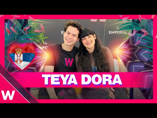 🇷🇸 Teya Dora (Serbia Eurovision 2024) | Emporia Lounge Interview in Malmö