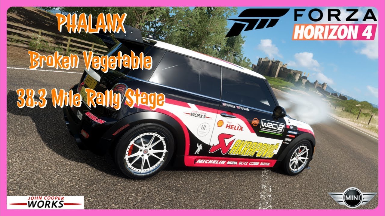 Mini Cooper JCW Phalanx Stage Broken Vegetable FH4 YouTube