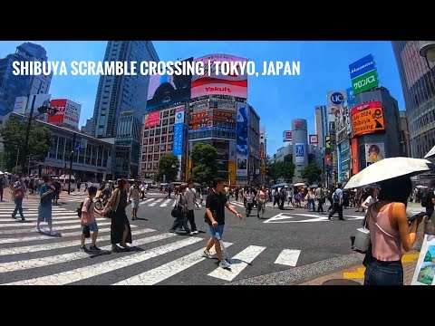 World Famous Shibuya Scramble Crossing | Tokyo, Japan