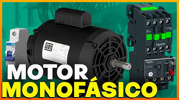 COMO LIGAR MOTOR MONOFÁSICO, PARTIDA DIRETA COM DIAGRAMA DE COMANDO E CARGA.
