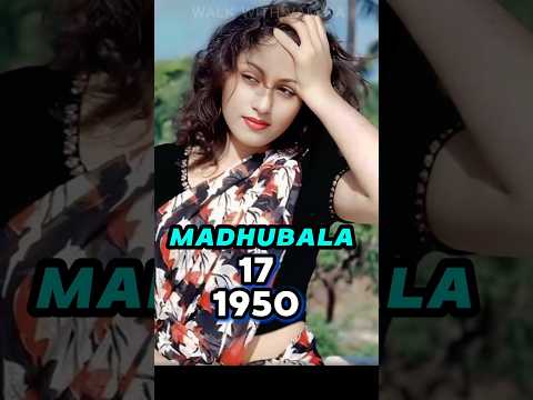 MADHUBALA Age Transformation 1933 1969 Madhubala Life Journey Evolution Madhubalasongs Oldhindi