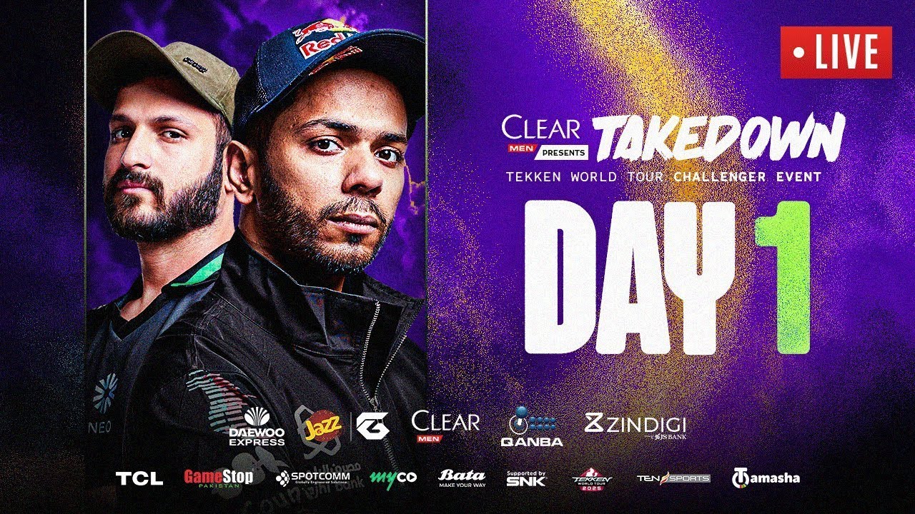 Watch Party] TAKEDOWN 2025 DAY 1 - PAKISTAN TEKKEN MAJOR