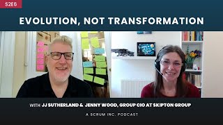 Evolution, Not Transformation With Jenny Wood, Group CIO at Skipton Group