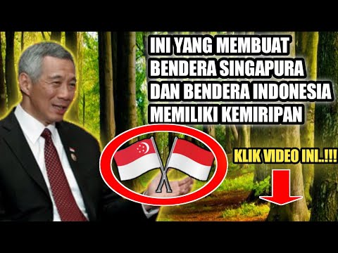 ini jawabannya!! kenapa bendera singapura mirip indonesia | singapura indonesia