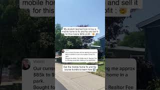 Just head over to my page to get the entire mobile home fix and flip course bundle to learn how