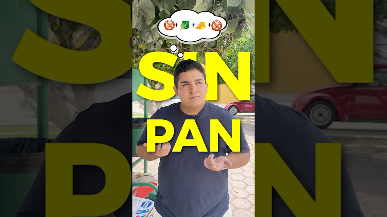 sandwich sin pan