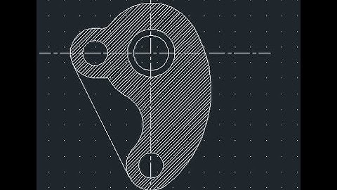 2D Autocad Practice Drawing - Example 4