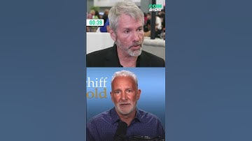 Peter Schiff Claims Michael Saylor’s Entire Business Model Is Unsustainable #bitcoin #shorts