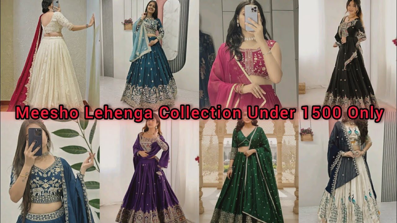 This wedding season, try these stunning lehengas 💫✨ Outfit link in description box🛍️