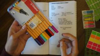 Color coding in Planners