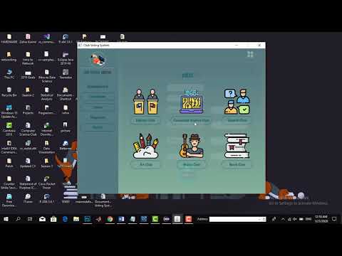 Simple Club Voting System
