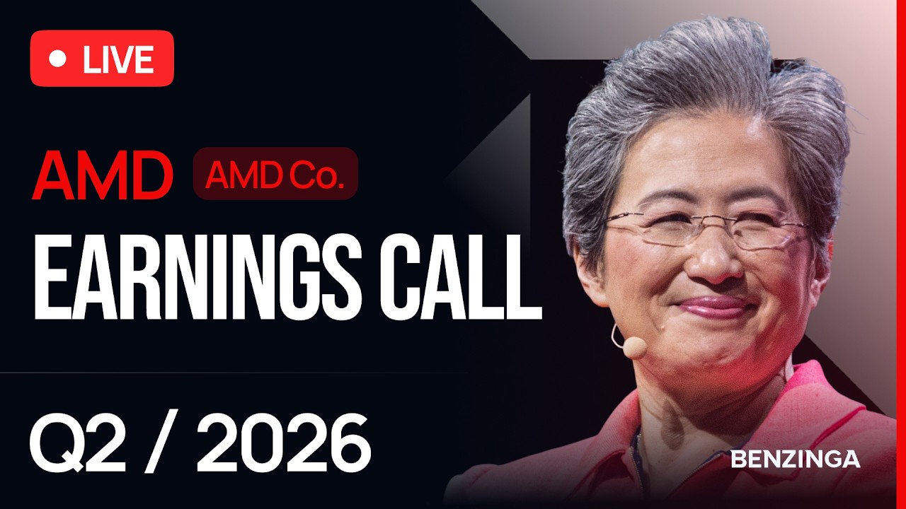 Advanced Micro Devices  Q2 FY26 Earnings Call | $AMD | 🔴 WATCH LIVE