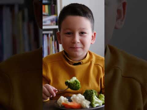 Darum hassen Kinder grünes Gemüse